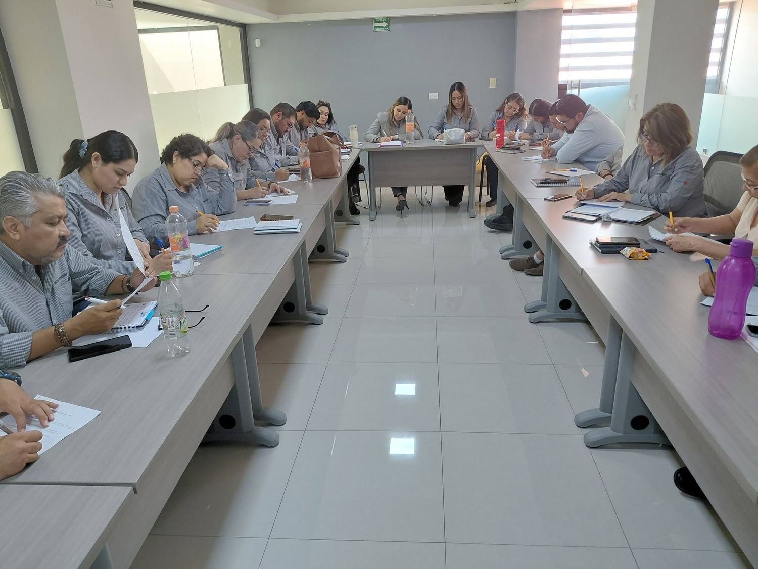 Taller de estrategia con equipo directivo, Grupo Pioneros.