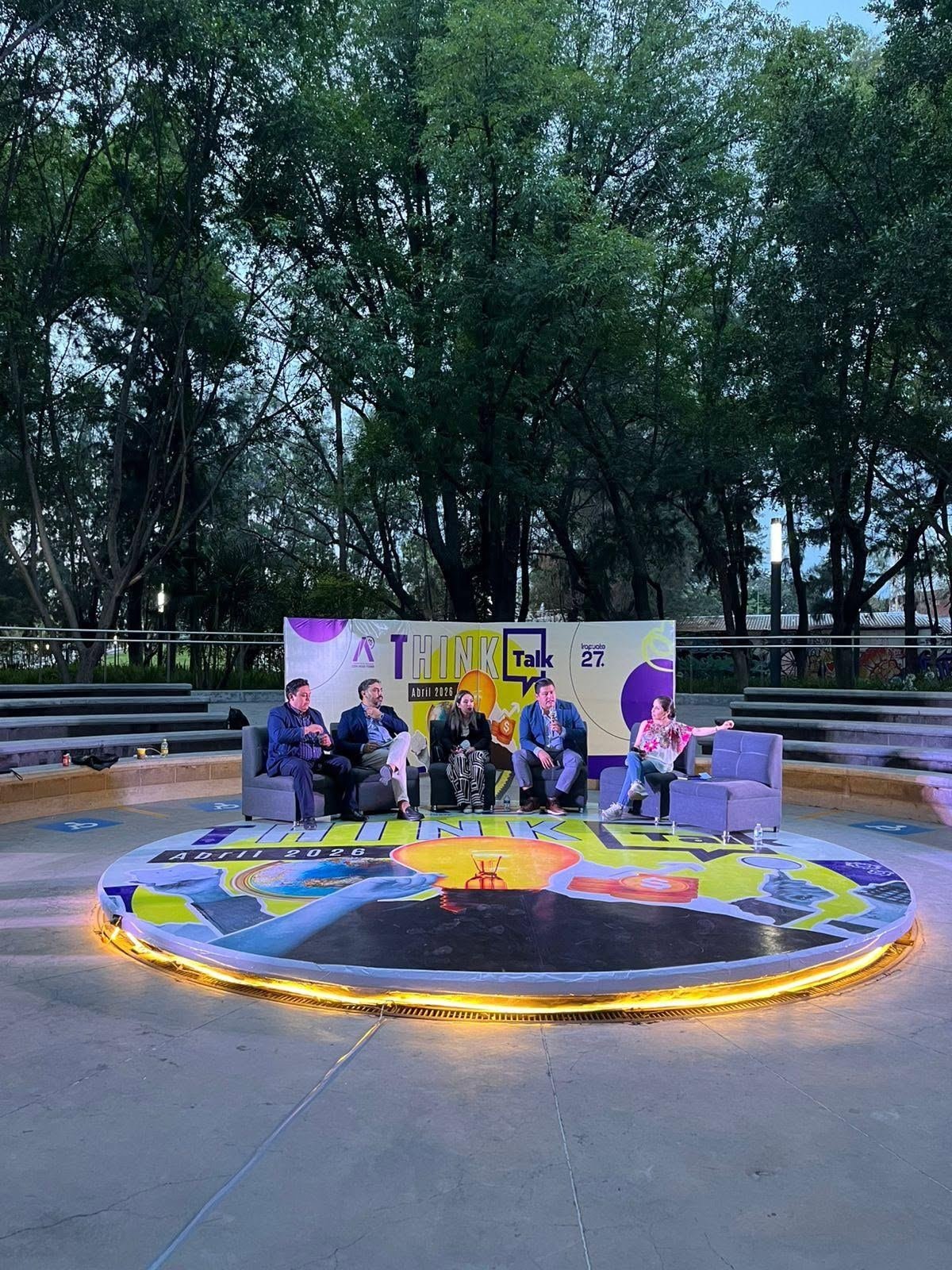 Panel de estrategia empresarial, THINK Talk Irapuato 2026.